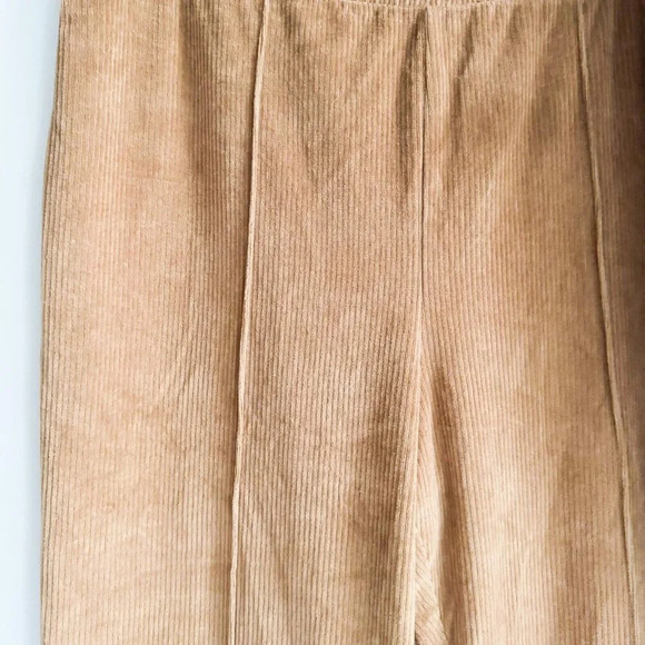 Aerie High Rise Corduroy Flared Hem Pants Stretch Comfort Jogger XXL - Picture 6 of 7